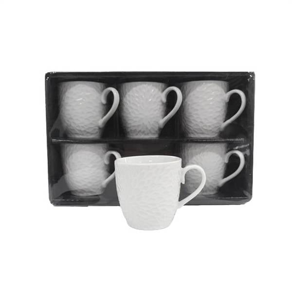 MMZ TAZZINE CAFFE 6PZ 80CC DECORO 80 