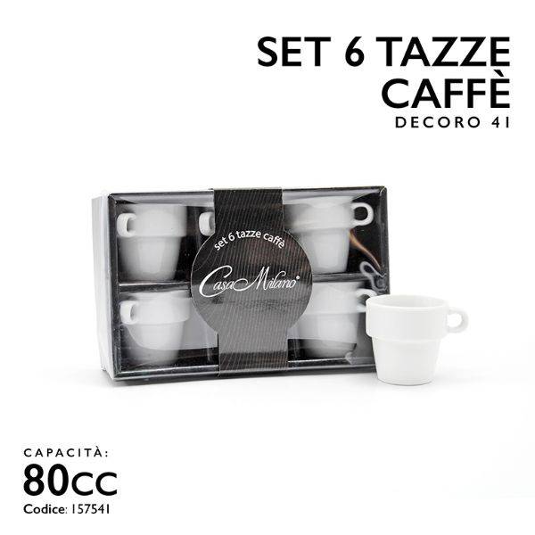 MMZ TAZZINE CAFFE 6PZ 80CC DECORO 41