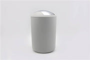 MMZ PATTUMIERA BAGNO PLASTICA 5L GRIGIO E COPERCHIO BASCULINA DM.20XH31