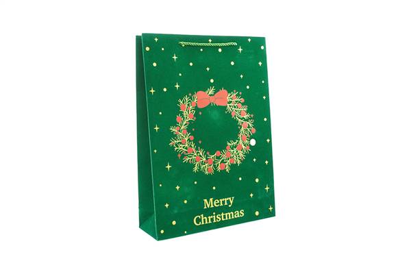 PARTENOPE BUSTA NATALE 18X10X23 D2 VERDE 