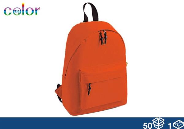 EOL ZAINO TESSUTO ARANCIO 38X28X12 