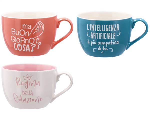 STAR TAZZA PORCELLANA ASS3COL DM15XH8 