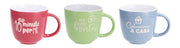 STAR TAZZA MUG CERAMICA 550ML ASS3COL DM.11XH10