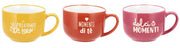 STAR TAZZA MUG CERAMICA 650ML ASS3COL DM12XH9