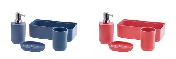 STAR SET BAGNO 4PZ PLASTICA ASS2COL 