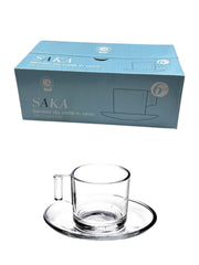 STAR SERVIZIO CAFFE VETRO SAKA 6PZ