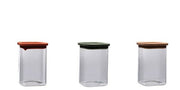 STAR BARATTOLO VETRO 11X11X16 BOROSILICATO E PLASTICA