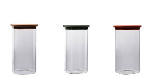 STAR BARATTOLO VETRO 11X11X21 BOROSILICATO E VETRO