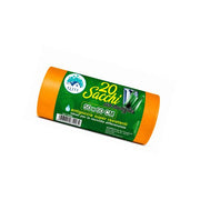 BIO SACCHI RIFIUTI 50X60 20PZ ARANCIO 