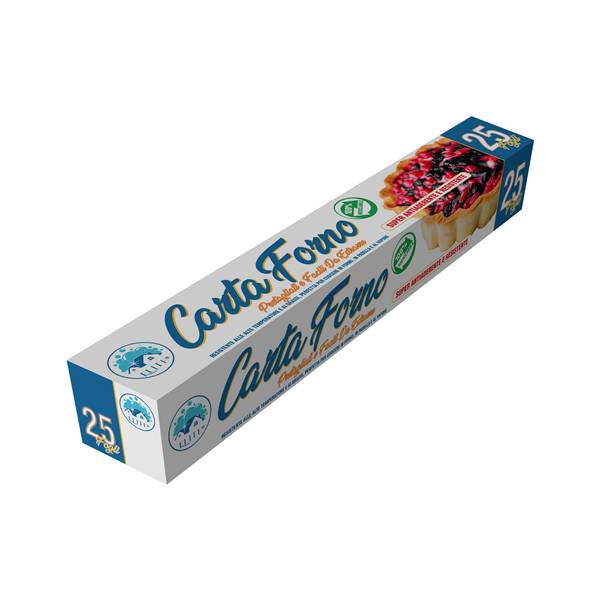 BIO CARTA FORNO PRETAGL 25 FOGLI 30X40 