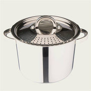 ARCA PENTOLA INOX CUOCI E SCOLA CM.22 CON COPERCHIO