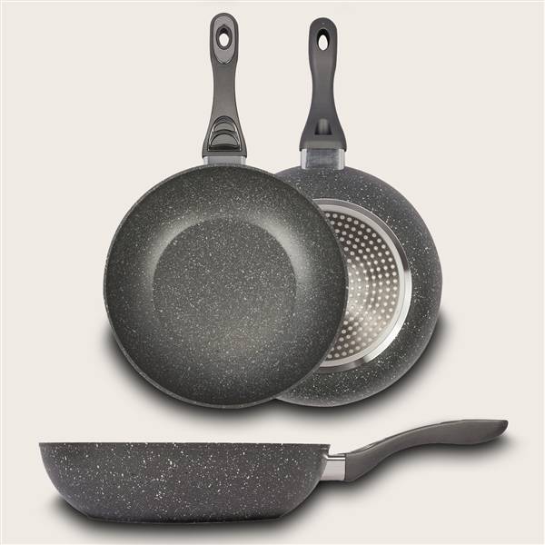ARCA WOK CM.32 PIETRA ROVENTE INDUZIONE 