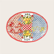 ARCA PIATTO OVALE AMALFI 40X30X2 MELAMIN 