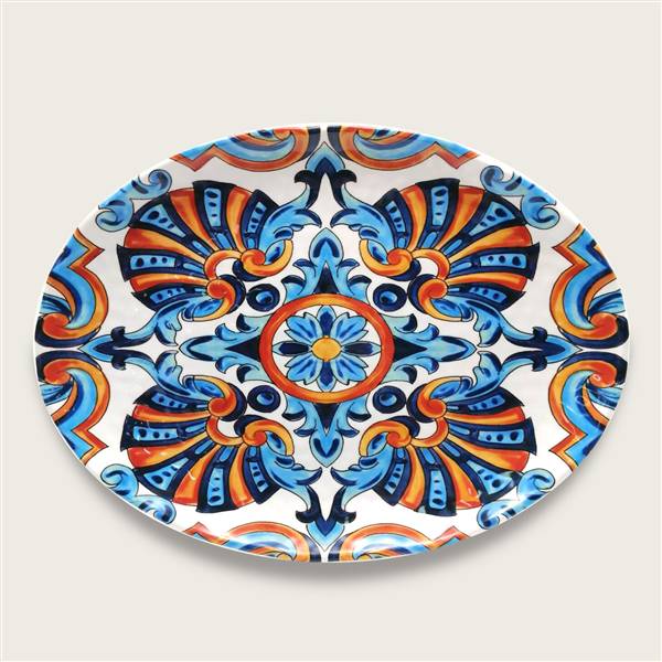 ARCA PIATTO OVALE 40X30 MELAM PUERTORICO 