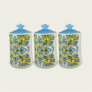 ARCA BARATTOLI 3PZ 11X11X14 SMERALDO 