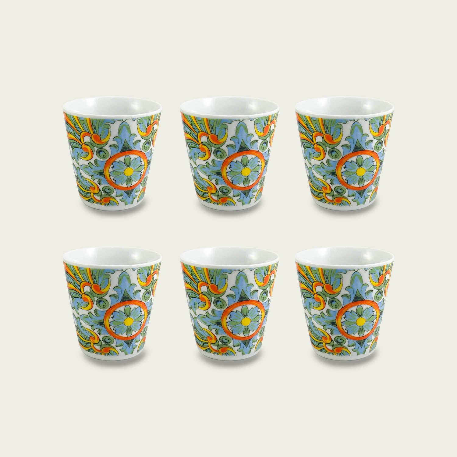ARCA BICCHIERINI CAFFE 6PZ SMERALDO