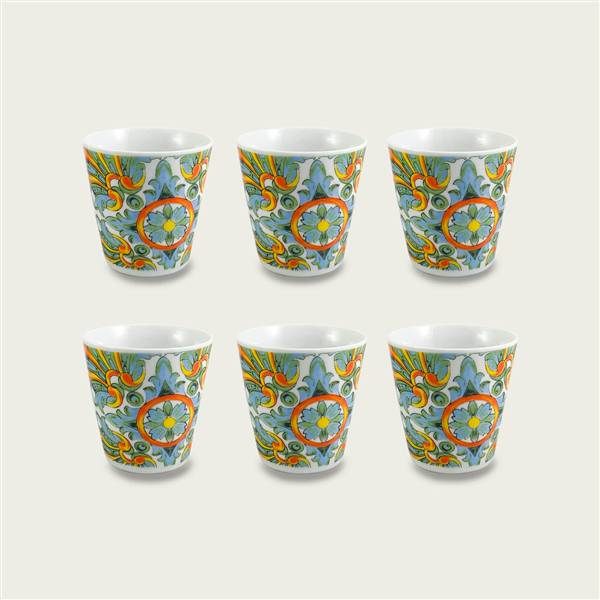 ARCA BICCHIERINI CAFFE 6PZ SMERALDO 