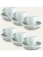ARCA TAZZINE CAFFÈ 6PZ C/PIATT BIANCHE 
