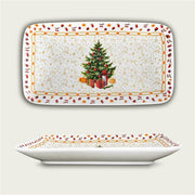 ARCA VASSOIO CHRISTMAS GOLD 22X12CM XMAS 