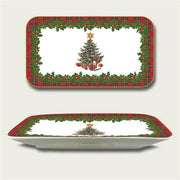 ARCA VASSOIO SCOTTISH CM.27X16 XMAS NATALE