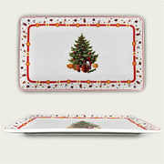 ARCA VASSOIO CHRISTMAS TREE 34X20CM XMAS NATALE