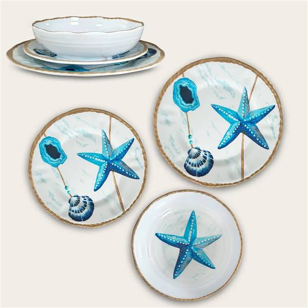 ARCA PIATTO DESSERT CM.22 MELAMINA MARIN 