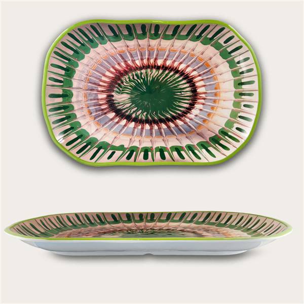 ARCA VASSOIO 45X30X4 RAGGIO VERDE MEL MELAMINA