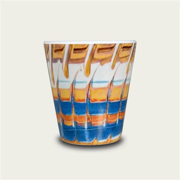 ARCA BICCHIERE MELAM RICCIO BLU 
