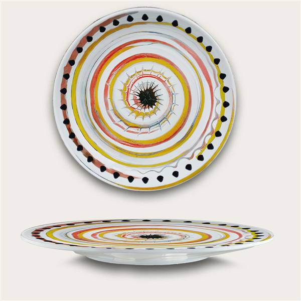 ARCA PIATTO TONDO CM.41 MELAM SPIRALE RO 