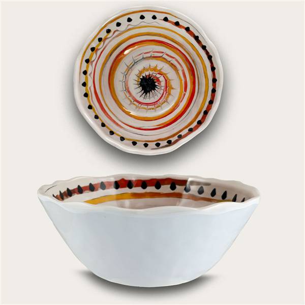 ARCA CIOTOLA CM.28 MELAM SPIRALE ROSSO 