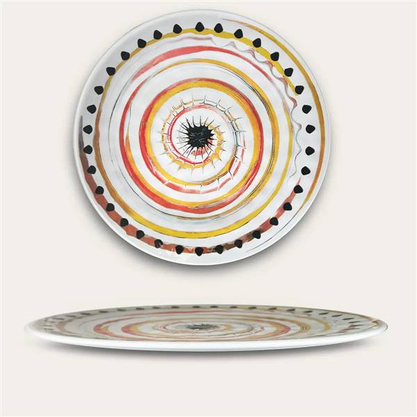 ARCA PIATTO TONDO CM.35 H2 MEL SPIRALE R 
