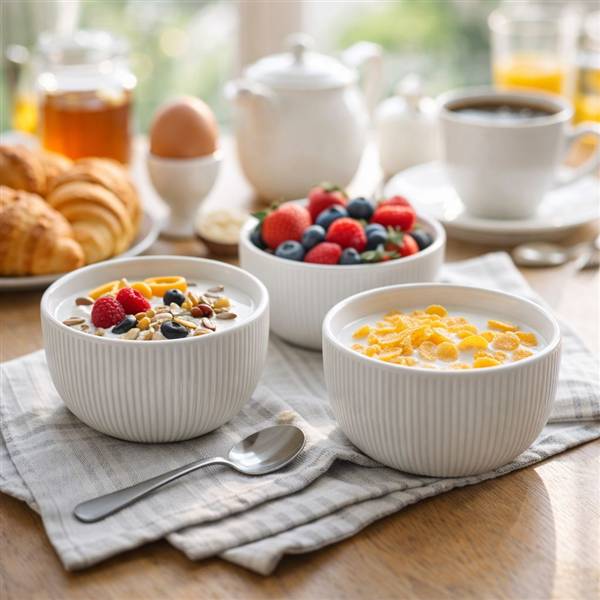 ARCA BOWL CEREALI 3PZ RIGATI 