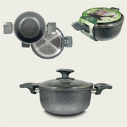 ARCA CASSERUOLA CM.32 C/COP. ROCKCHEF INDUZIONE