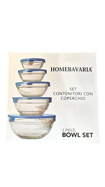HOME BAVARIA CONTENITORI SET 5PZ 