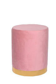 INFINITY HOME POUF ROSA ANTICO 33X33X42 