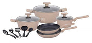 HOME BAVARIA BATTERIA 13PZ BEIGE INDUZI 