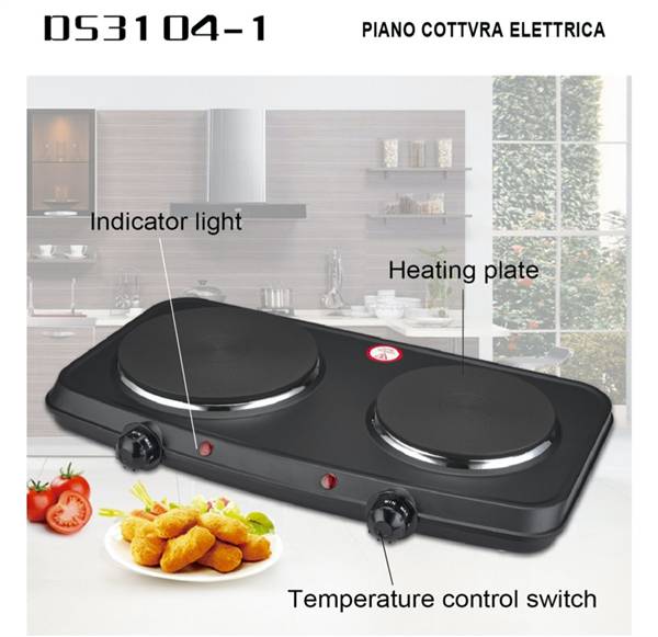 DE MAISON PIANO COTTURA ELETTRICO 2500W 