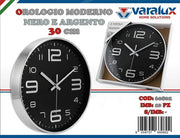 VARALUX OROLOGIO MODERNO NERO 