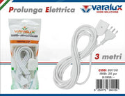 VARALUX PROLUNGA 3MT 16A PRESA BIPASSO 