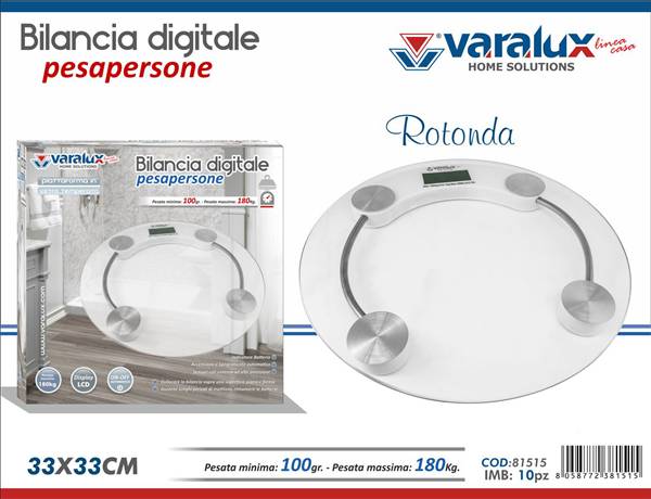 VARALUX BILANCIA PESAPERSONE DIGITALE 