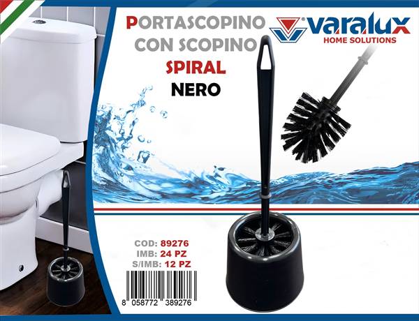 VARALUX PORTASCOPINO SPIRAL NERO 