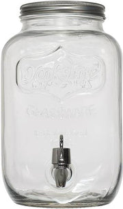 GHOME DISPENSER VETRO CON EROGATORE 8LT DISPENSER CON RUBINETTO