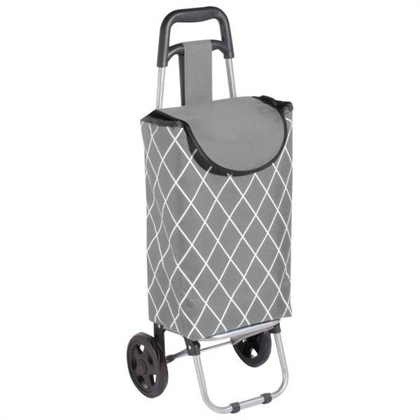 PRATIKO DESY HOME CARRELLO SPESA SUSANNA 24LT MAX 18KG GRIGIO