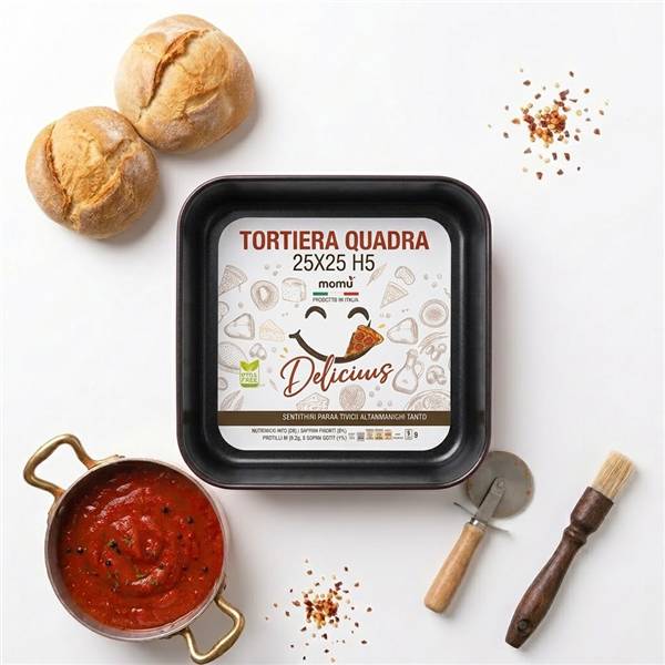 MM TEGLIA QUADRA DELICIUOS 25X25 H5 