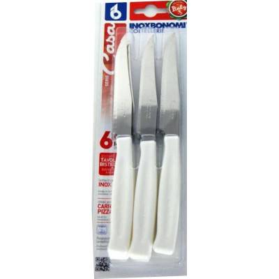 BONOMI COLTELLI BISTECCA 6PZ. CM.11 BIAN 