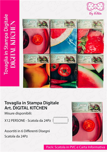 VIVY VICTORIA TOVAGLIA X12 KITCHEN 