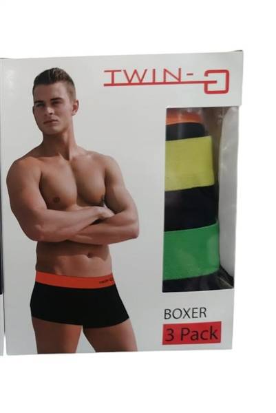 TWIN-G TRIS BOXER TAGLIA S ART.TWB700 