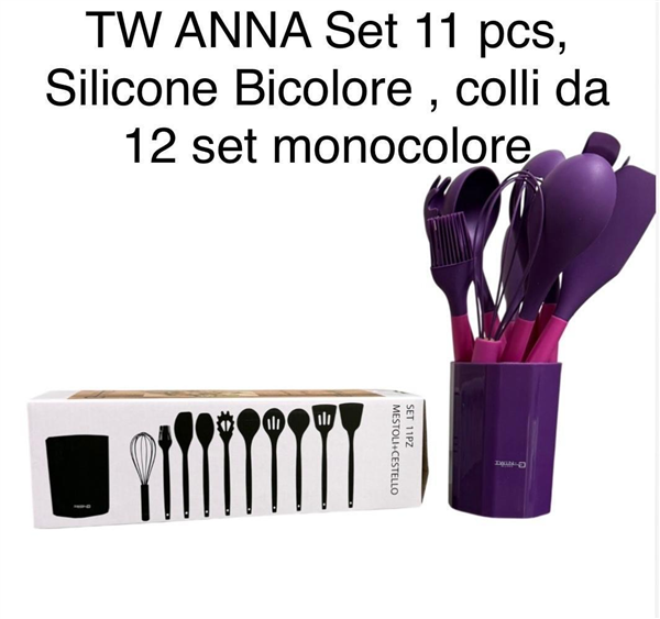TWIN-G UTENSILI 11PZ CUCINA COL.ASS. 