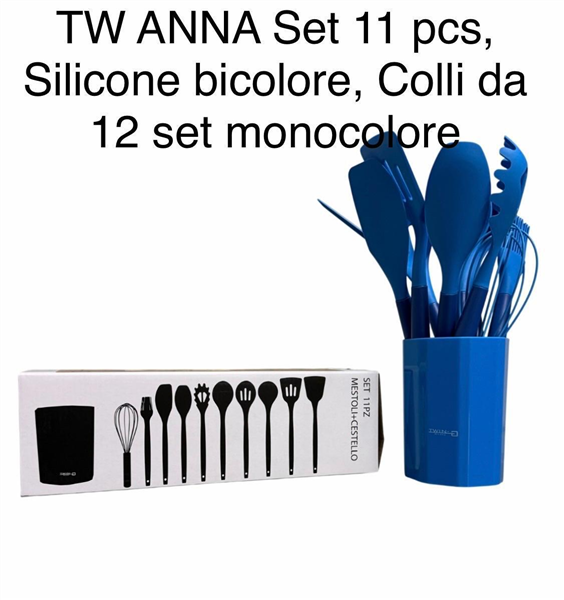 TWIN-G UTENSILI 11PZ CUCINA COL.ASS. 