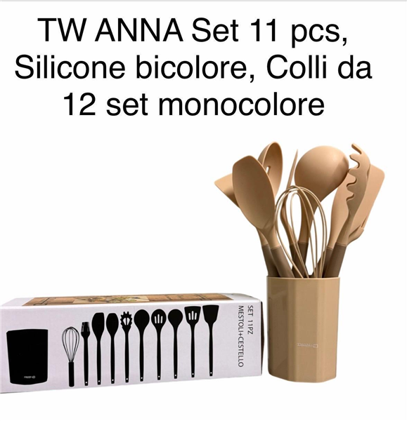 TWIN-G UTENSILI 11PZ CUCINA COL.ASS. 